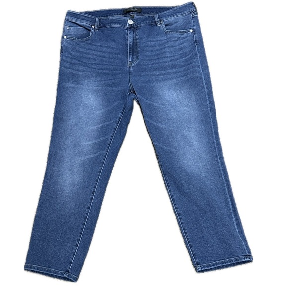 ๐๐ฑโ LIVERPOOL Liv Non-Skinny Skinny High Rise Eco Denim Jeans | Sz 18W - Picture 1 of 6